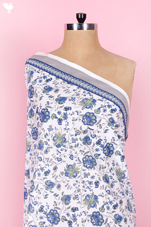 Cambric Cotton In Floral Print